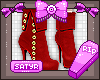 Red Fall Boots