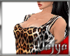 V| Leopard Silk Dress