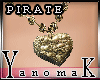 !Yk Pirate Collar Heart