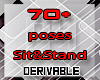 Sit Stand Pose Pack