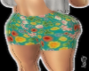 Floral High Waist Shorts