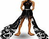 gemini lace black dress