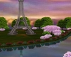 paris sunset