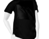 plain black tee