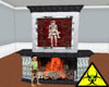 animated fireplace