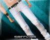 [SRK] White Jeans