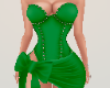 SC holiday corset green
