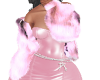FUR PINK AND BLACK