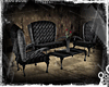 Black Antic Sofas