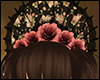 +Floral headdress Mesh+
