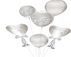 White Wedding Balloons