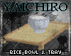 Rice Bowl & Tray