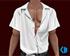 White Open Shirt (M)
