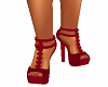 red valentine's heels