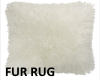*T* Beach Fur Rug