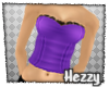 H~Corset w/ Lace Purple