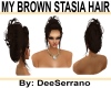MY BROWN STASIA HAIR