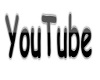 Black YouTube Sign