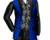 suit blue black