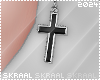 Cross Earring v2 (L)