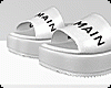 Balenc White Slides
