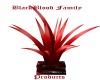 Red Plant W/Blk Base