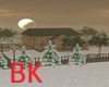 BK> Winter Warm  Cabin