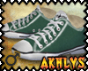 [M] Green sneakers