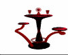 red  bar  stool
