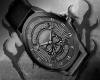 $ Skull 2  Clock