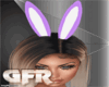 purple bunny ears