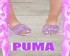 A| Purp Puma Slides