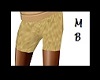 gold  shorts slim V2