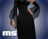 MS Lace Gown Black