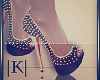 Blk/Gold heels 💋