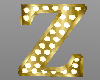 K letter Z gold