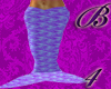 *B4* Purple Mermaid Tail
