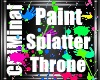 Paint Splatter Throne