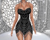 hw black pearl dress