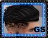 "GS" BLACK HAIR TATTOO