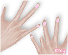 ♡ pink nails
