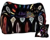 rainbow LV cozy pillow