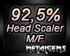 CEM Head Scaler 92,5%M/F