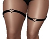 *Black sexy garters*
