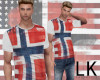 Norway USA Shirt M