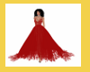 ROYALTY RED LACE GOWN