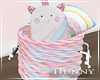 H. Nursery Basket Pastel