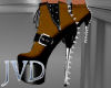JVD Brown Spiked Boots