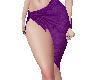 A~ Purple Split Skirt