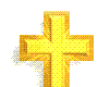 Shiny Gold Cross